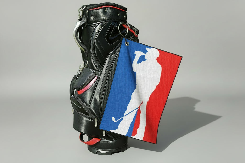 Golf Towel – Stylish Golf Bag Towel with Clip