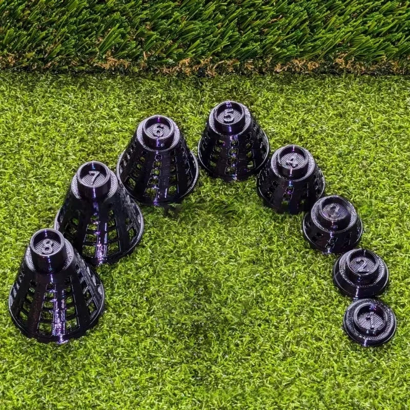 Golf Simulator Tee Holders – Adjustable Training Tees for Accurate Practice