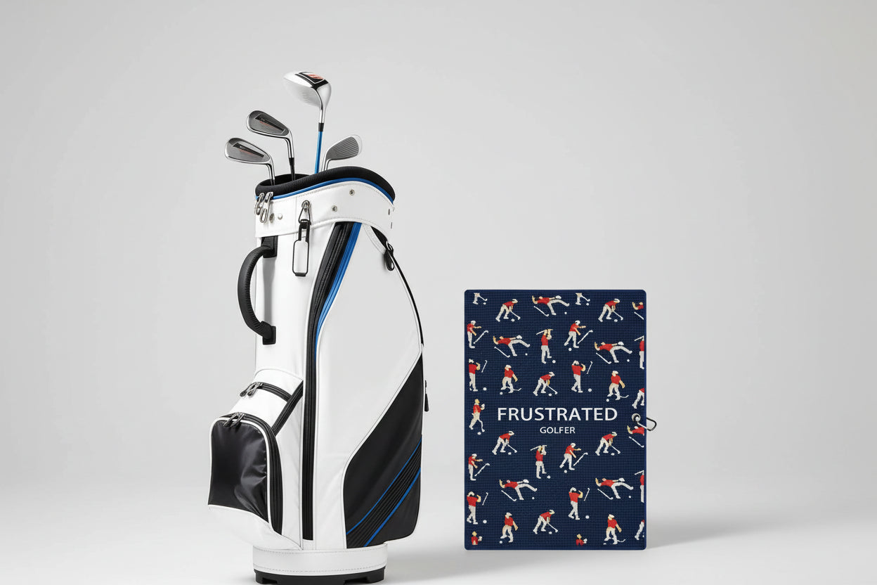 Microfiber Golf Towel – Quick-Dry Club Cleaning Towel with Clip