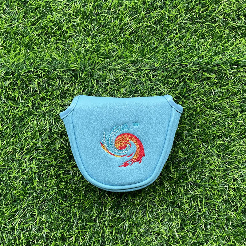 Baby Blue Golf Club Headcover – Classic Protection for Drivers & Fairway Woods